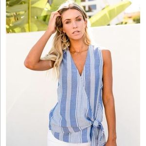 Wrap Tie Tank Top